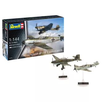 Revell Messerschmitt Bf109E & Junkers Ju87B makett