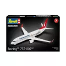 Revell - Boeing 737-800 Turkish Airlines repülő makett