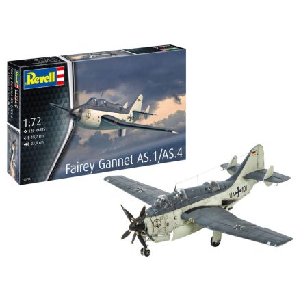 Revell Fairey Gannet AS.1 / AS.4 makett