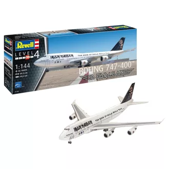   Revell - IRON MAIDEN Ed Force One - Boeing 747-400 repülő makett