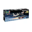 Revell - Boeing NB-52 & X-15 "Platinum Edition" repülő makett