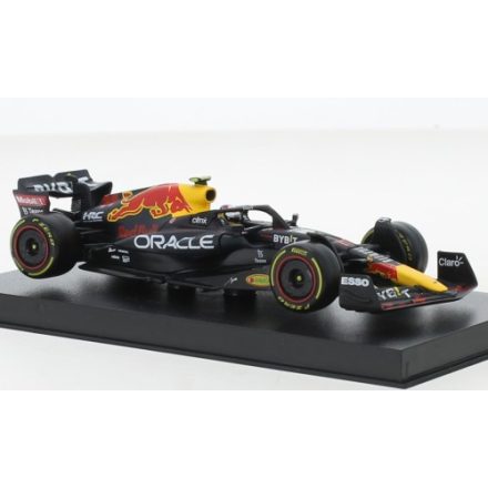 Burago Red Bull RB18, No.11, Oracle Red Bull racing, Red Bull, formula 1, with figure, S.Perez, 2022
