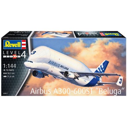 Revell Airbus A300-600ST Beluga makett