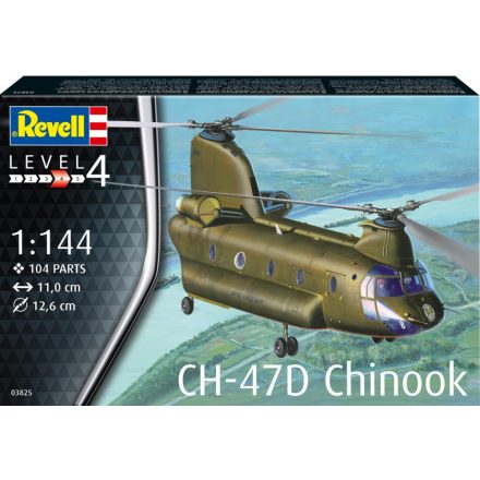 Revell Boeing CH-47D Chinook makett