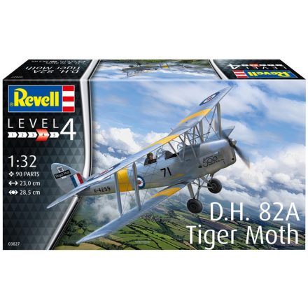 Revell De Havilland Tiger Moth makett