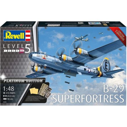 Revell B-29 Super Fortress Platinum Edition makett