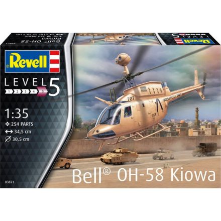 Revell Bell OH-58 Kiowa makett