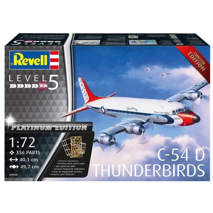 Revell C-54D Thunderbirds Platinum Edition makett