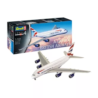 Revell - A380-800 British Airways repülő makett