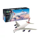 Revell - A380-800 British Airways repülő makett
