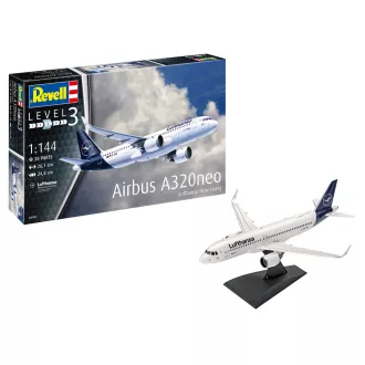   Revell - Airbus A320 neo Lufthansa "New Livery" repülő makett