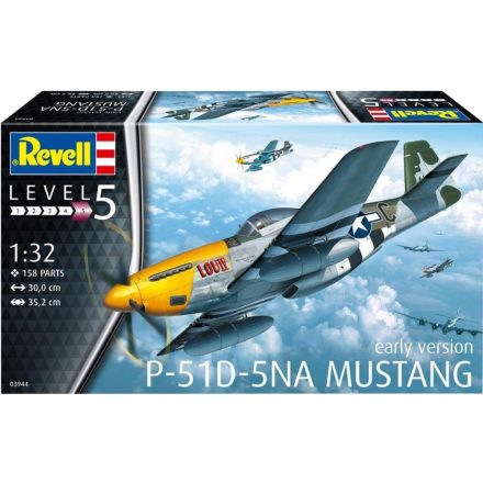 Revell P-51D Mustang makett