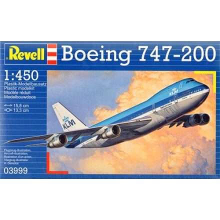 Revell Boeing 747-200 makett