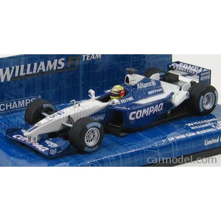 Minichamps Williams F1 BMW FW23 N 5 1st WINNER GP SAN MARINO 2001 R.SCHUMACHER