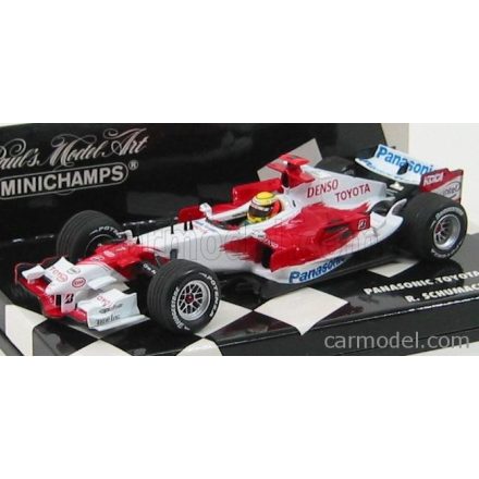 Minichamps TOYOTA F1 TF106R N 7 RACE VERSION 2006 R.SCHUMACHER