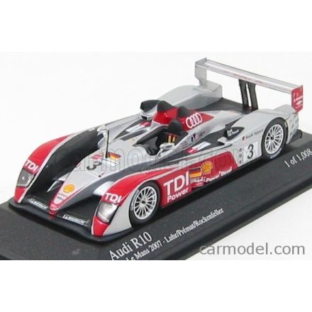 Minichamps AUDI R10 N 3 24h LE MANS 2007 LUHR - PREMAT - ROCKENFELLER