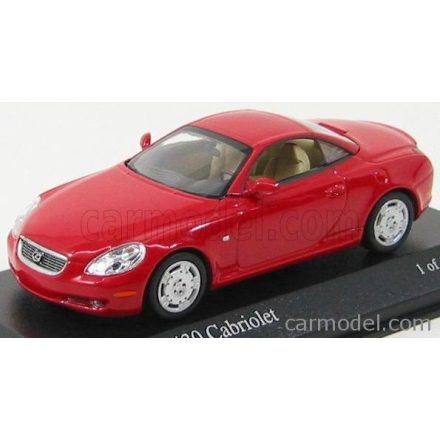 Minichamps LEXUS SC430 CABRIOLET HARD TOP CLOSED 2001