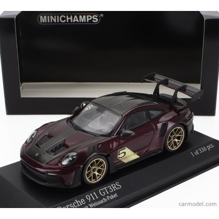 Minichamps PORSCHE 911 992 GT3 RS N 5 COUPE 2024