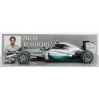 Minichamps MERCEDES F1 W05 AMG PETRONAS N 6 SEASON 2014 NICO ROSBERG