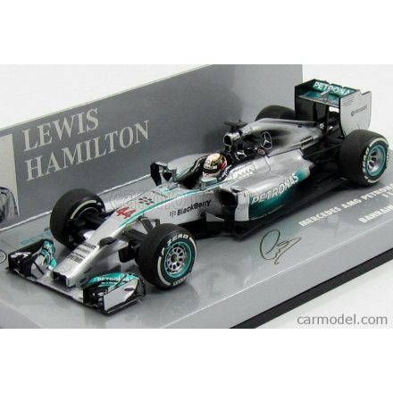 Minichamps MERCEDES F1 W05 AMG PETRONAS N 44 WINNER BAHRAIN GP WORLD CHAMPION 2014 L.HAMILTON