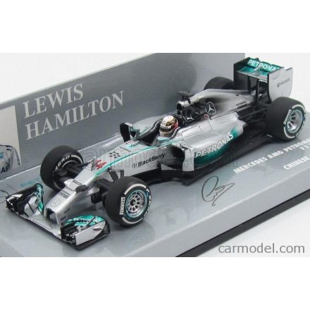 Minichamps MERCEDES F1 W05 AMG PETRONAS N 44 WINNER CHINESE GP WORLD CHAMPION 2014 L.HAMILTON