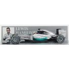 Minichamps MERCEDES F1 W05 AMG PETRONAS N 44 WINNER CHINESE GP WORLD CHAMPION 2014 L.HAMILTON