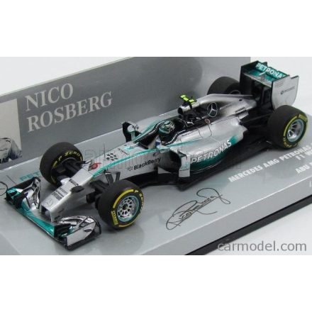 Minichamps MERCEDES F1 W05 AMG PETRONAS N 6 ABU DHABI GP 2014 NICO ROSBERG