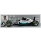 Minichamps MERCEDES F1 W05 AMG PETRONAS N 6 ABU DHABI GP 2014 NICO ROSBERG
