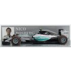 Minichamps MERCEDES F1 W06 AMG PETRONAS HYBRID N 6 2nd JAPANESE GP 2015 N.ROSBERG