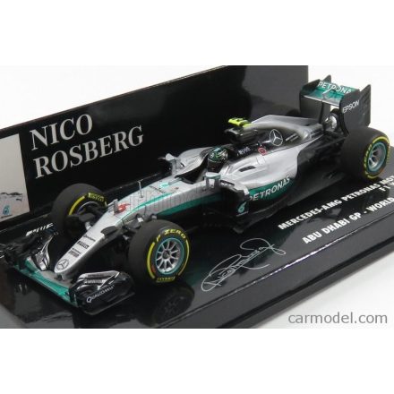 Minichamps MERCEDES F1 W07 HYBRID AMG PETRONAS N 6 SEASON NICO ROSBERG 2016 WORLD CHAMPION