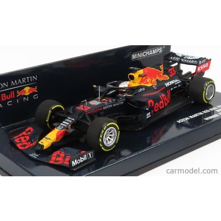 Minichamps RED BULL F1 RB16 HONDA TEAM ASTON MARTIN N 33 WINNER ABU DHABI GP 2020 MAX VERSTAPPEN