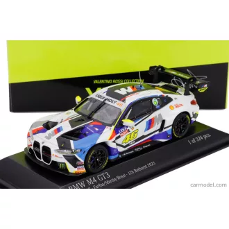   MINICHAMPS BMW 4-SERIES M4 GT3 TEAM WRT N 46 6th 12h BATHURST 2023 - VALENTINO ROSSI - AUGUSTO FARFUS - MAXIME MARTIN