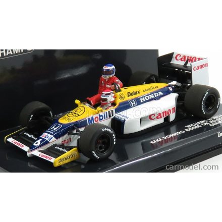 Minichamps Williams F1 FW11 HONDA N 6 GERMAN GP 1986 NELSON PIQUET - KEKE ROSBERG