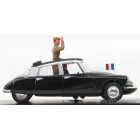RIO MODELS CITROEN DS19 CABRIOLET WITH FIGURE GENERAL DE GAULLE 1960