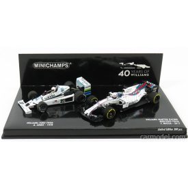   Minichamps Williams F1 SET 2X WILLIAMS FORD FW06 ALAN JONES 1978 + WILLIAMS FW40 FELIPE MASSA 2017 WILLIAMS 40th ANNIVERSARY