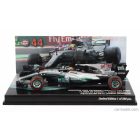 Minichamps MERCEDES F1 W08 EQ POWER+ TEAM MERCEDES AMG WORLD CHAMPION N 44 MEXICO GP 2017 LEWIS HAMILTON