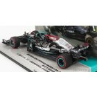 Minichamps MERCEDES F1 W12 MERCEDES M12 EQ POWER+ TEAM AMG PETRONAS MOTORSPORT FORMULA ONE N 44 100th POLE POSITION WINNER SPAIN GP 2021 LEWIS HAMILTON