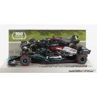 Minichamps MERCEDES F1 W12 MERCEDES M12 EQ POWER+ TEAM AMG PETRONAS MOTORSPORT FORMULA ONE N 44 100th POLE POSITION WINNER SPAIN GP 2021 LEWIS HAMILTON