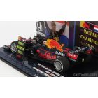 Minichamps RED BULL F1 RB16B HONDA RA620H TEAM ASTON MARTIN N 33 WINNER ABU DHABI GP WITH PIT BOARD MAX VERSTAPPEN 2021 WORLD CHAMPION