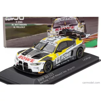   MINICHAMPS BMW 4-SERIES M4 GT3 TEAM ROWE RACING N 98 WINNER 24h SPA 2023 PHILIPP ENG - MARCO WITTMANN - NICK YELLOLY