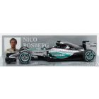Minichamps MERCEDES F1 W06 AMG PETRONAS HYBRID N 6 MALAYSIAN GP 2015 NICO ROSBERG