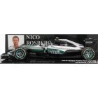 Minichamps MERCEDES F1 W07 HYBRID AMG PETRONAS N 6 WINNER CHINESE GP NICO ROSBERG 2016 WORLD CHAMPION