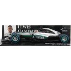 Minichamps MERCEDES F1 W07 HYBRID AMG PETRONAS N 44 WINNER BRAZILIAN GP 2016 LEWIS HAMILTON