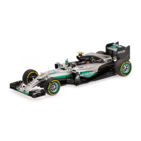   Minichamps MERCEDES AMG PETRONAS FORMULA ONE TEAM F1 W07 HYBRID - ROSBERG - WORLD CHAMPION - ABU DHABI GP 2016