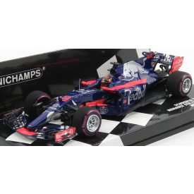   Minichamps TORO ROSSO F1 RENAULT N 28 MEXICAN GP 2017 B.HARTLEY - BLUE RED