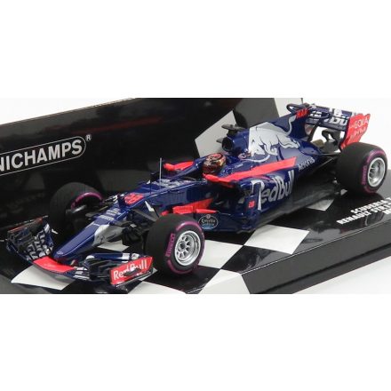 Minichamps TORO ROSSO F1 RENAULT N 28 MEXICAN GP 2017 B.HARTLEY - BLUE RED