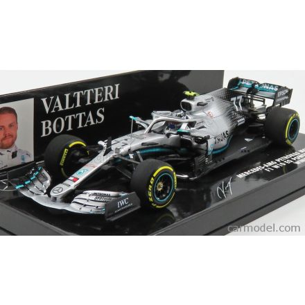 Minichamps MERCEDES F1 W10 EQ POWER+ TEAM AMG PETRONAS MOTORSPORT N 77 WINNER USA GP 2019 V.BOTTAS
