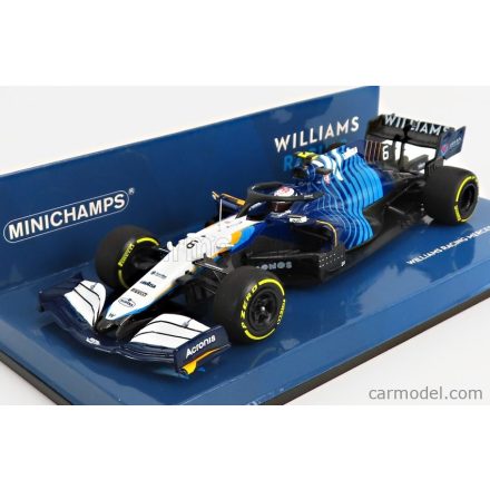 Minichamps Williams F1 FW43B MERCEDES M12 EQ POWER+ TEAM WILLIAMS RACING N 6 BAHRAIN GP 2021 NICHOLAS LATIFI