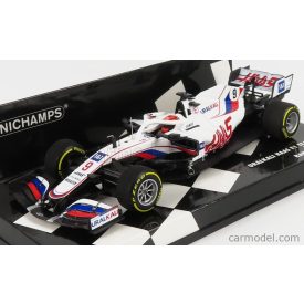   MINICHAMPS HAAS F1 VF-21 FERRARI 065/6 TEAM URALKALI N 9 BAHRAIN GP 2021 NIKITA MAZEPIN
