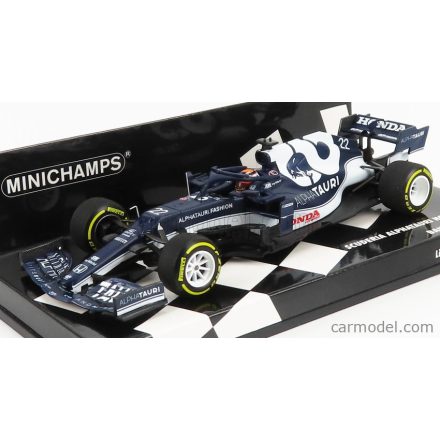 Minichamps ALPHA TAURI F1 AT02 HONDA RA620H TEAM ALPHA TAURI N 22 BAHRAIN GP 2021 YUKI TSUNODA